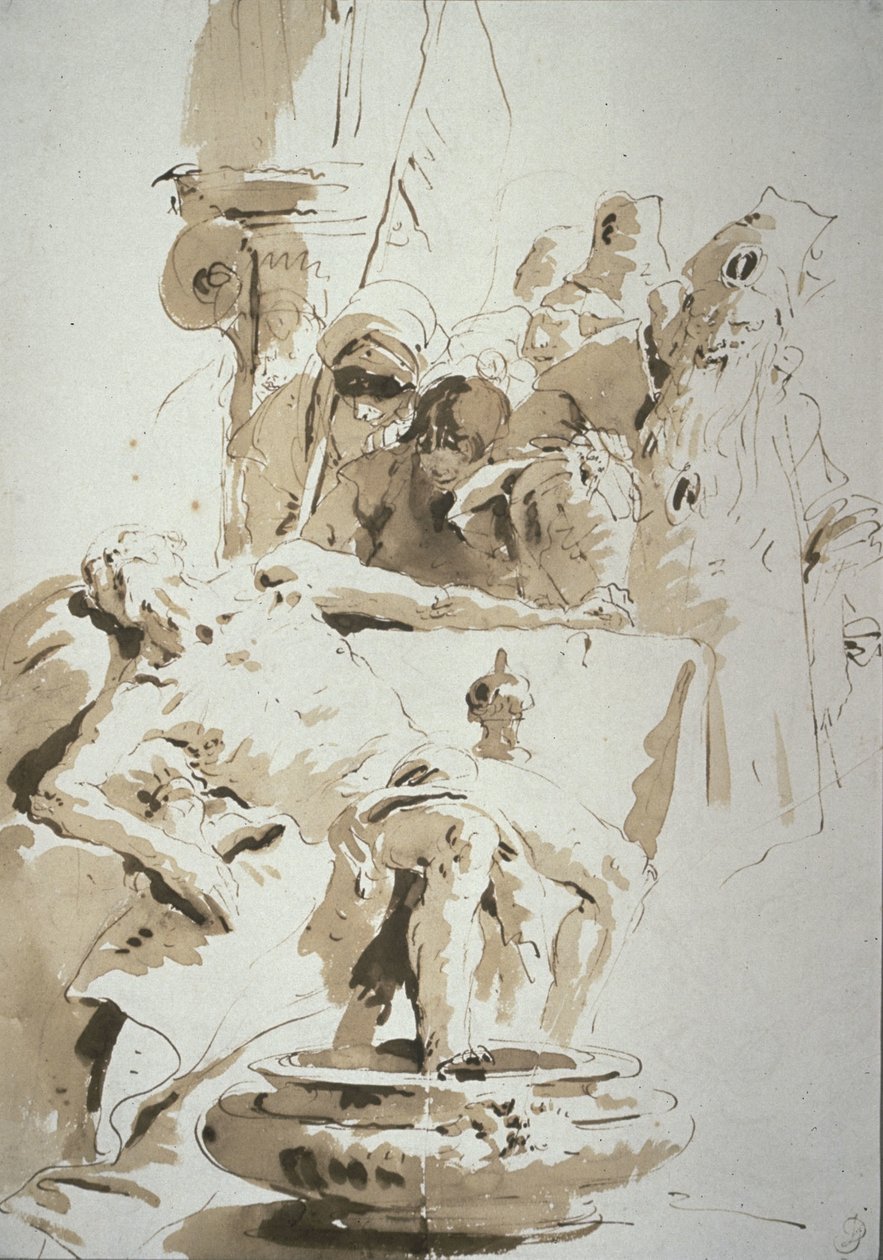 Fantasy on the Death of Seneca by Giovanni Battista Tiepolo
