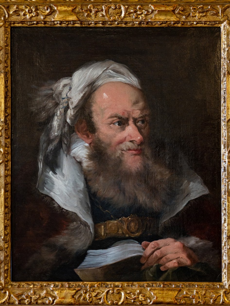 Head of a Merchant by Giovanni Battista (1696 1770) Tiepolo