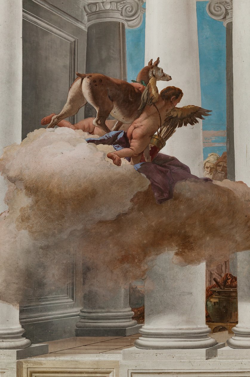 The Sacrifice of Iphigenia (detail) by Giovanni Battista Tiepolo