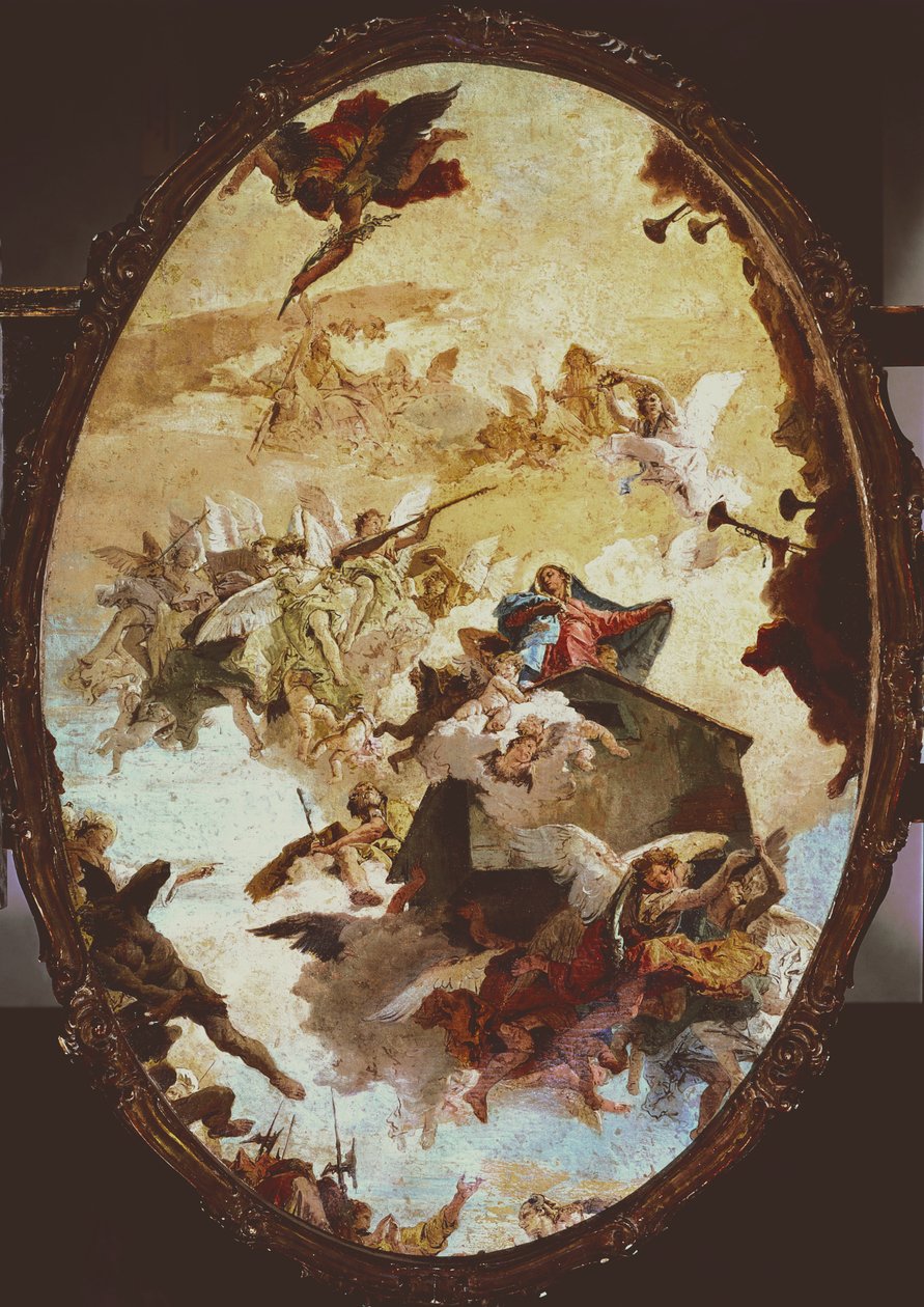 Transport of the Holy House of Loreto by Giovanni Battista Tiepolo
