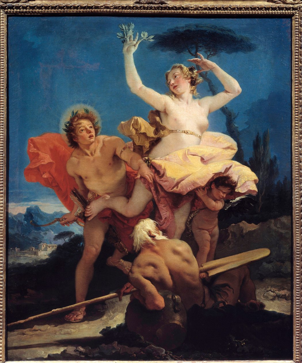 Apollo and Daphne by Giovanni Battista Tiepolo