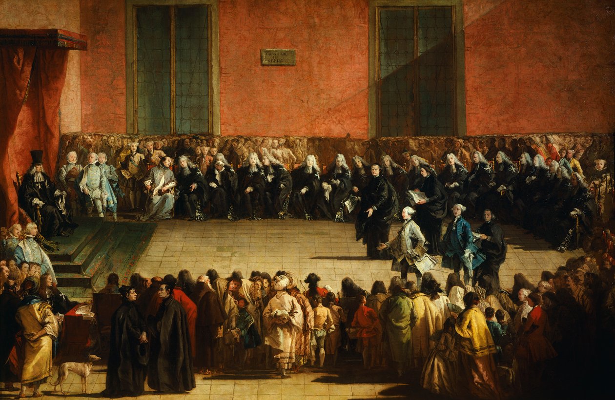 Consilium in Arena by Giovanni Battista Tiepolo