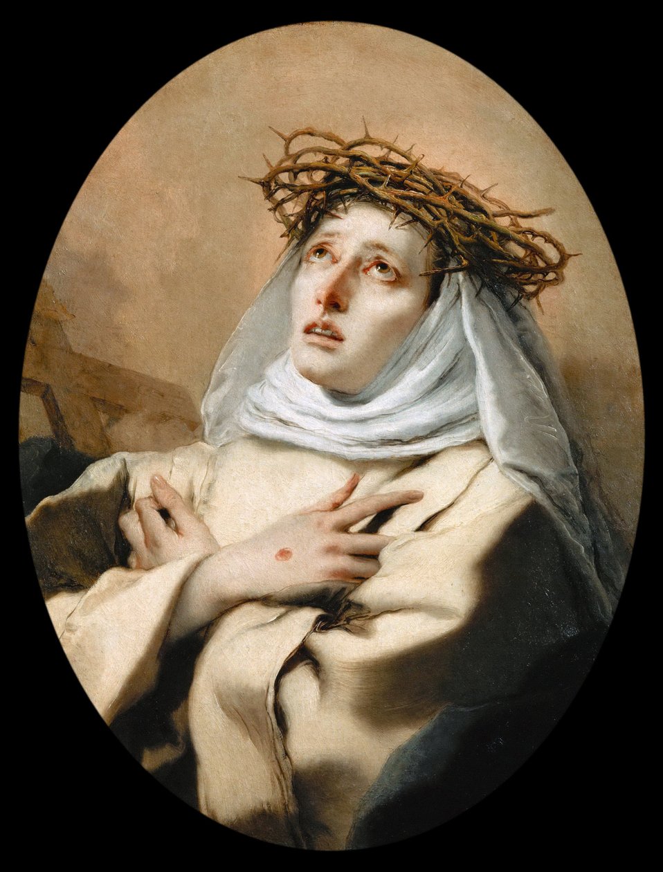 Saint Catherine of Siena by Giovanni Battista Tiepolo