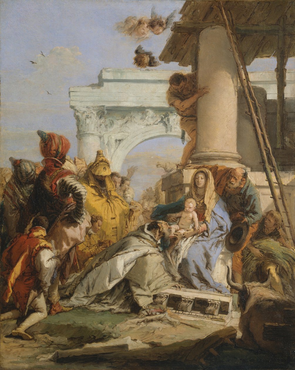 The Adoration of the Magi by Giovanni Battista Tiepolo