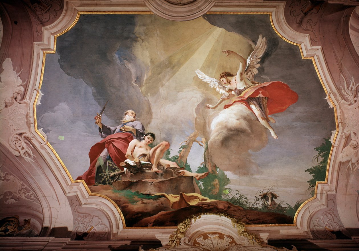 The Sacrifice of Isaac by Giovanni Battista Tiepolo
