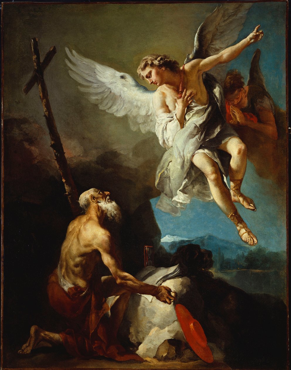 The Vision of St. Jerome by Giovanni Battista Tiepolo