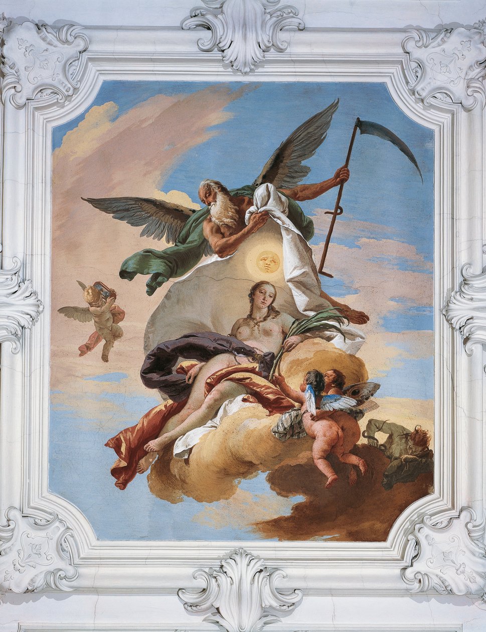 Time Hunting Envy and Discovering Truth by Giovanni Battista Tiepolo