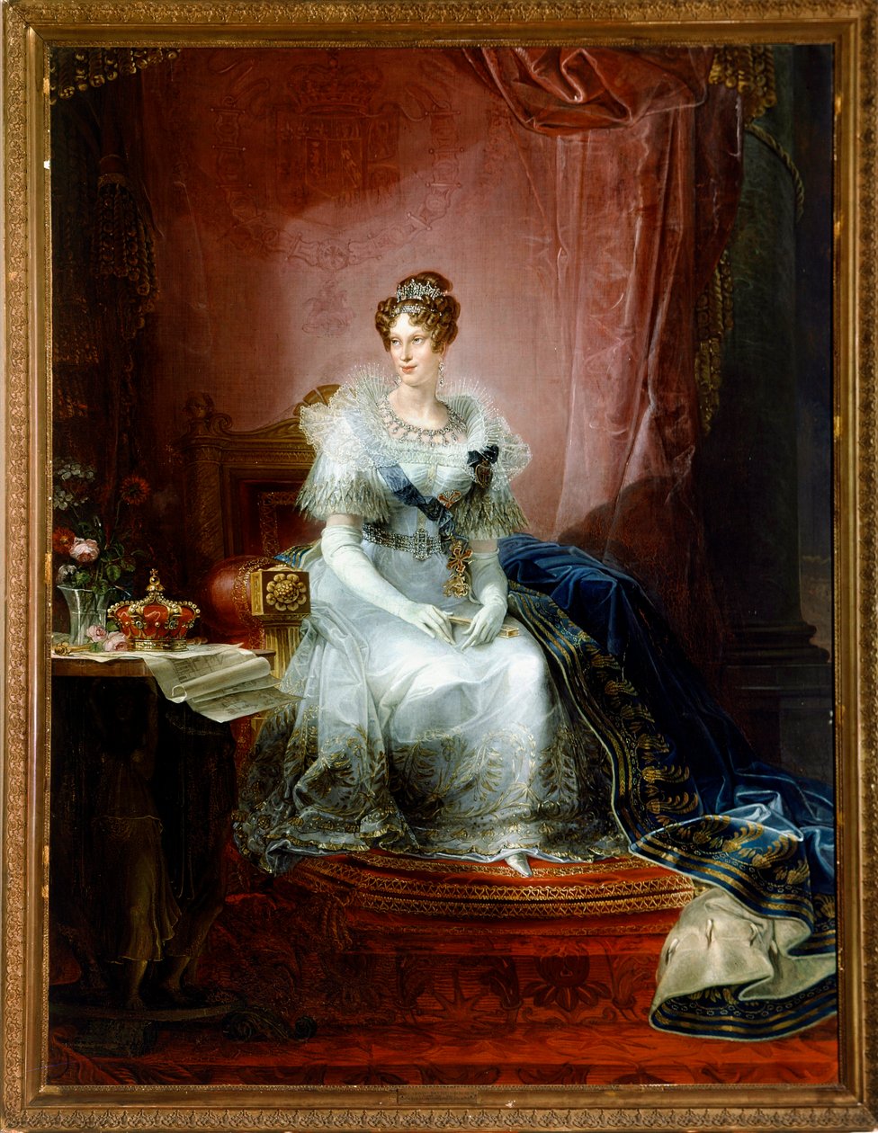 Portrait of Marie Louise of Habsburg Lorraine, Empress of France by Giovanni Battista Borghesi