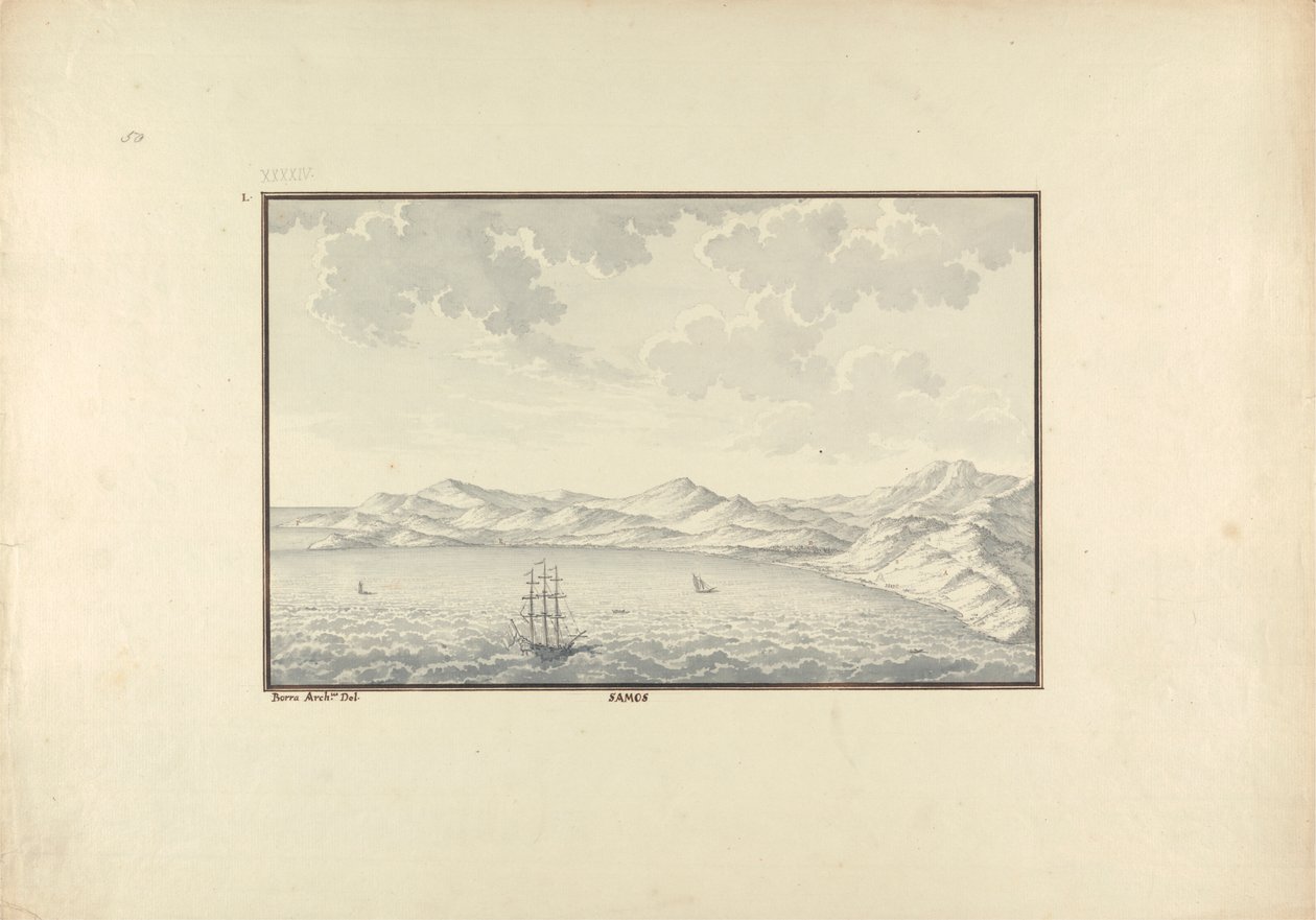 Samos by Giovanni Battista Borra