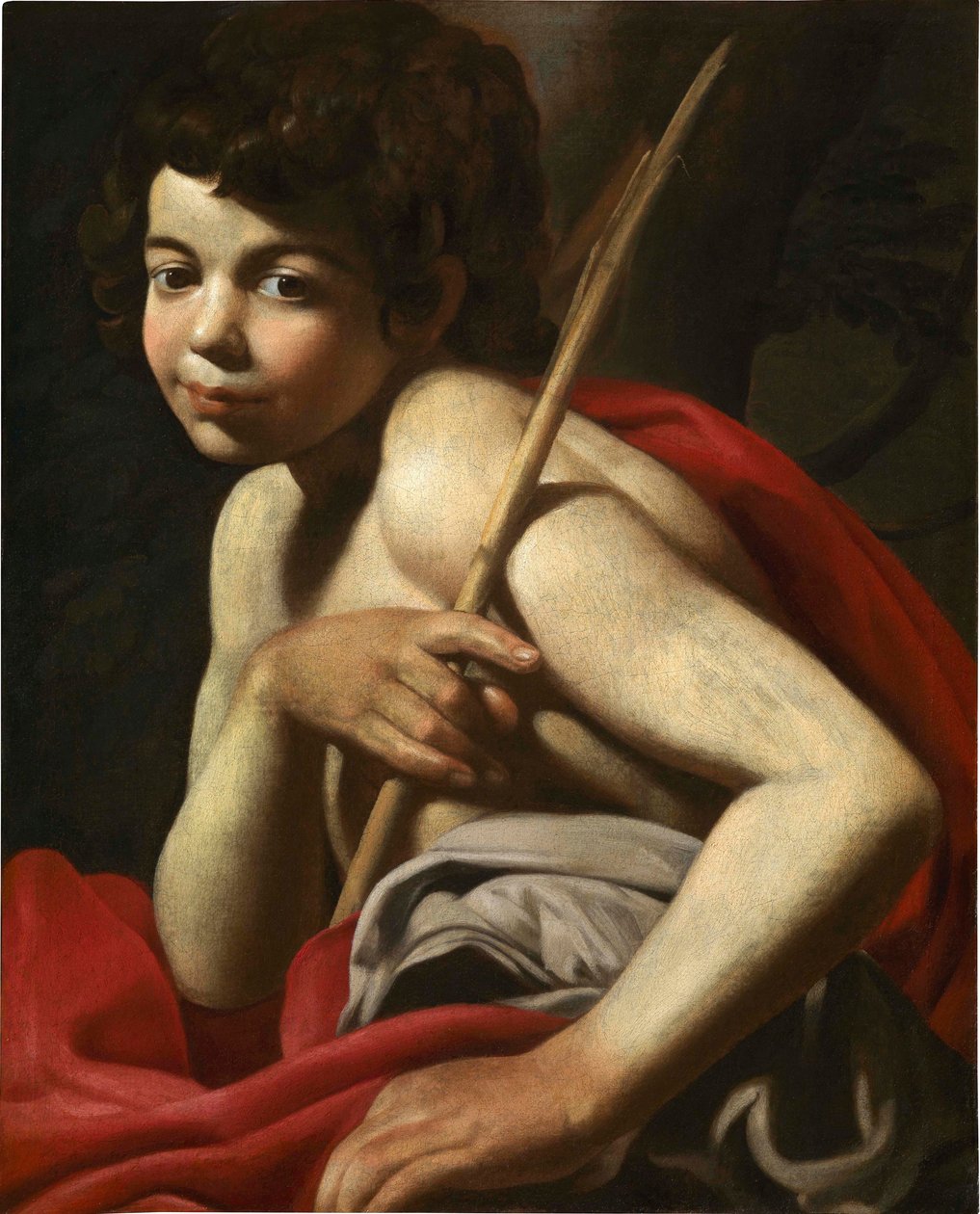 Saint John the Baptist as a Boy by Giovanni Battista Caracciolo