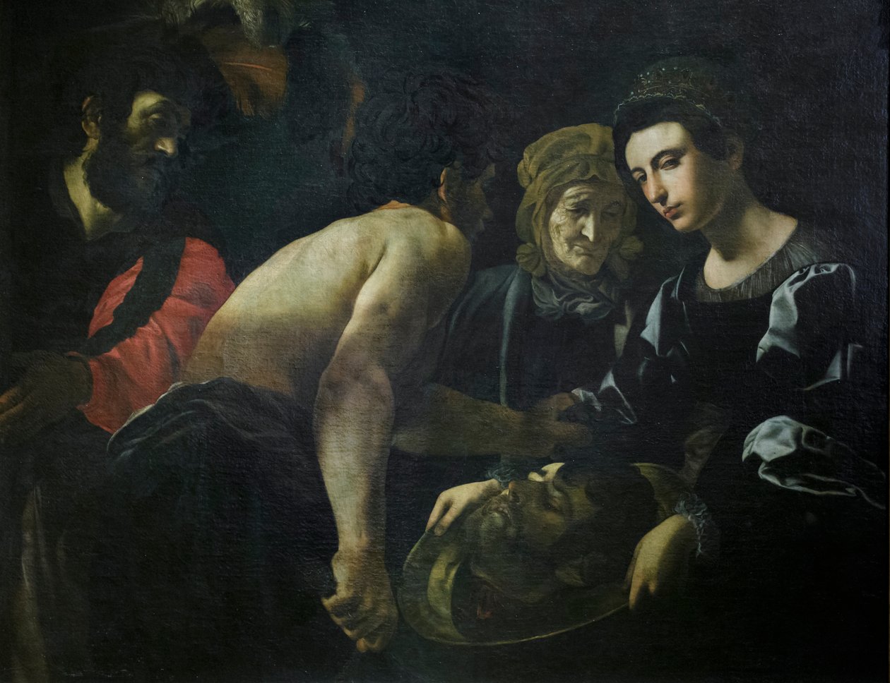 Salome with the Head of John the Baptist by Giovanni Battista Caracciolo