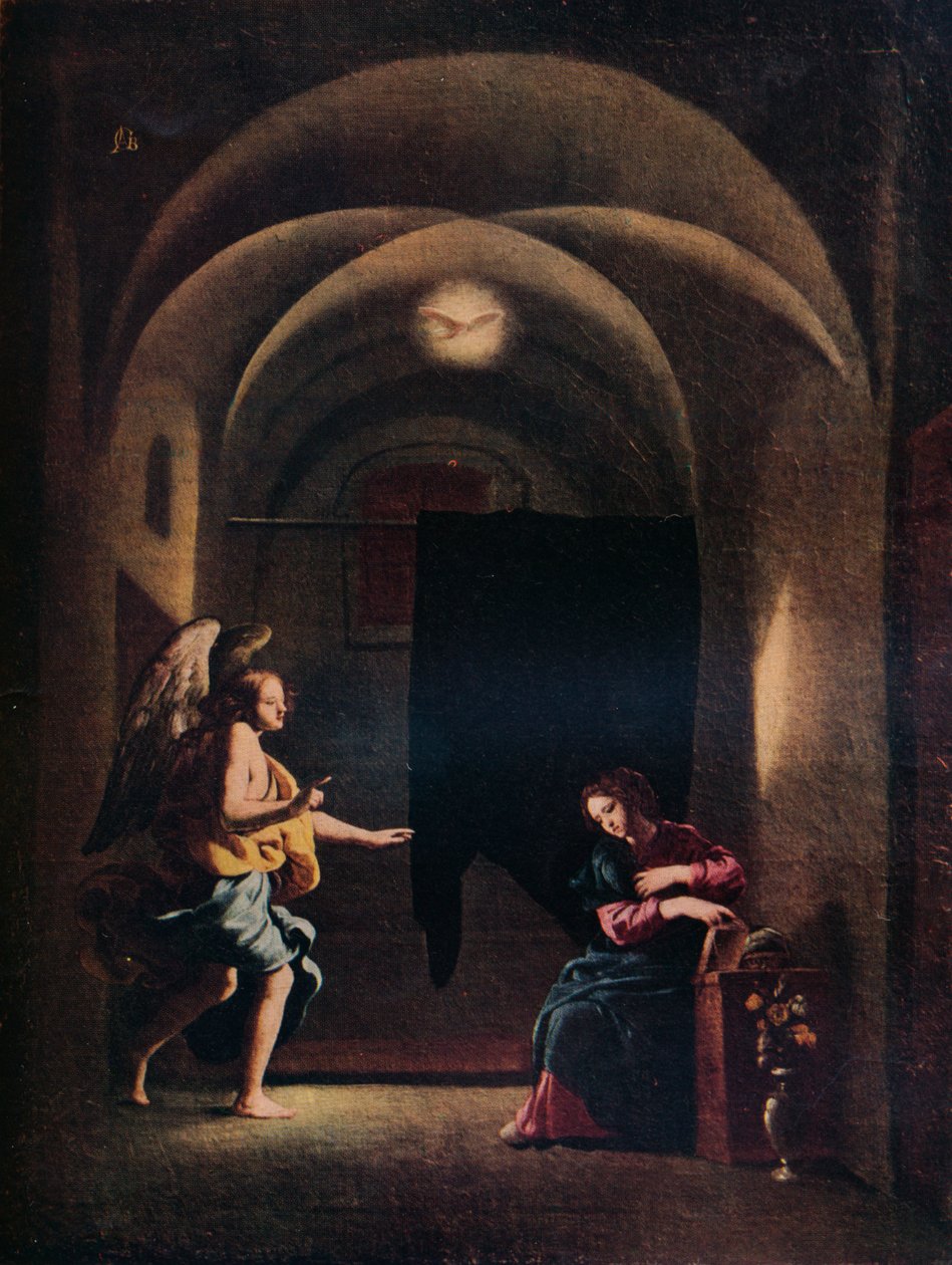 The Annunciation, c1625-1630 by Giovanni Battista Caracciolo