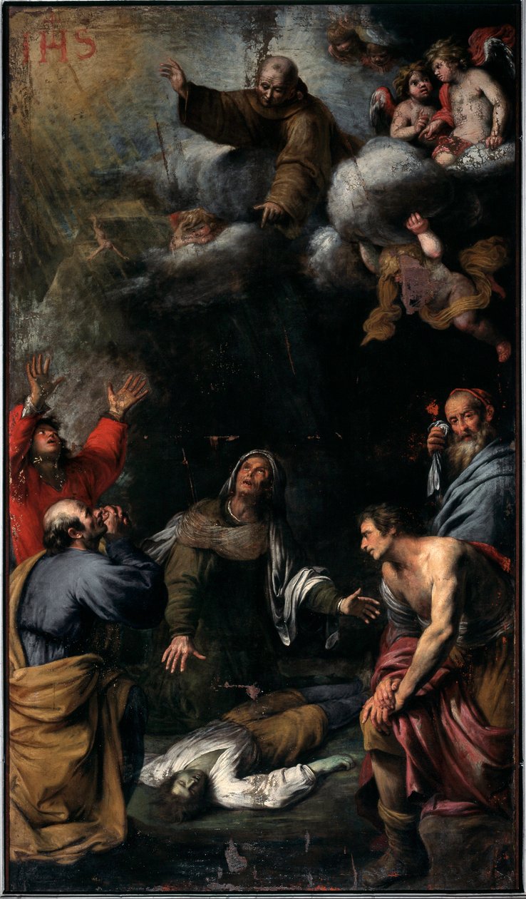 Miracle of St Bernardino of Siena by Giovanni Battista Carlone