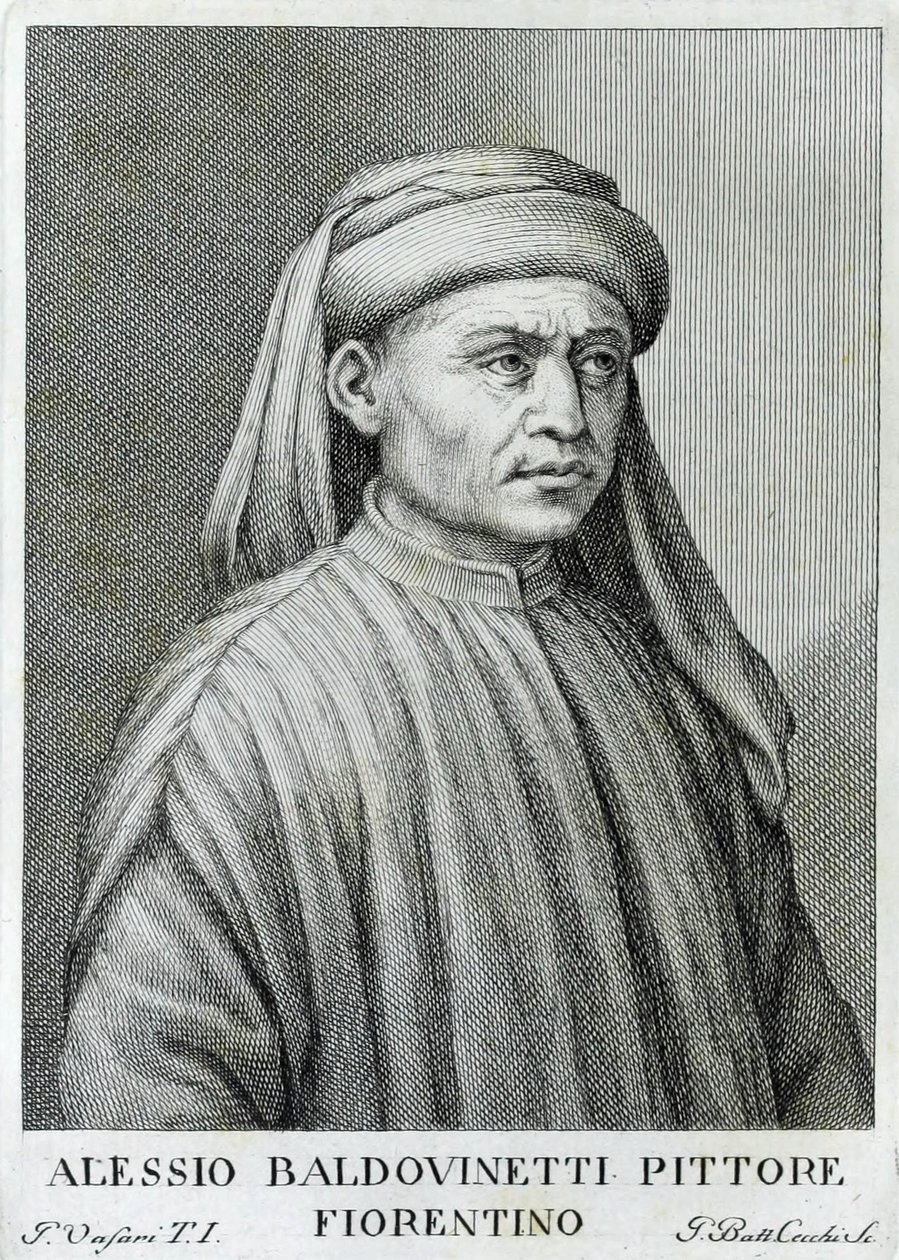 Alesso Baldovinetti by Giovanni Battista Cecchi