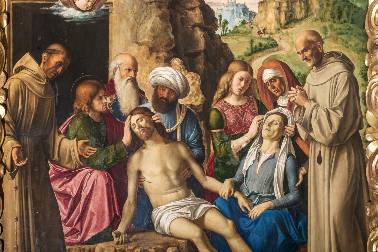 Lamentation of Christ (detail) by Giovanni Battista Cima da Conegliano
