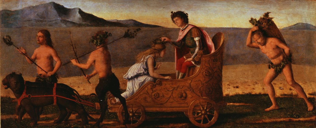 Wedding of Bacchus and Ariadne by Giovanni Battista Cima da Conegliano