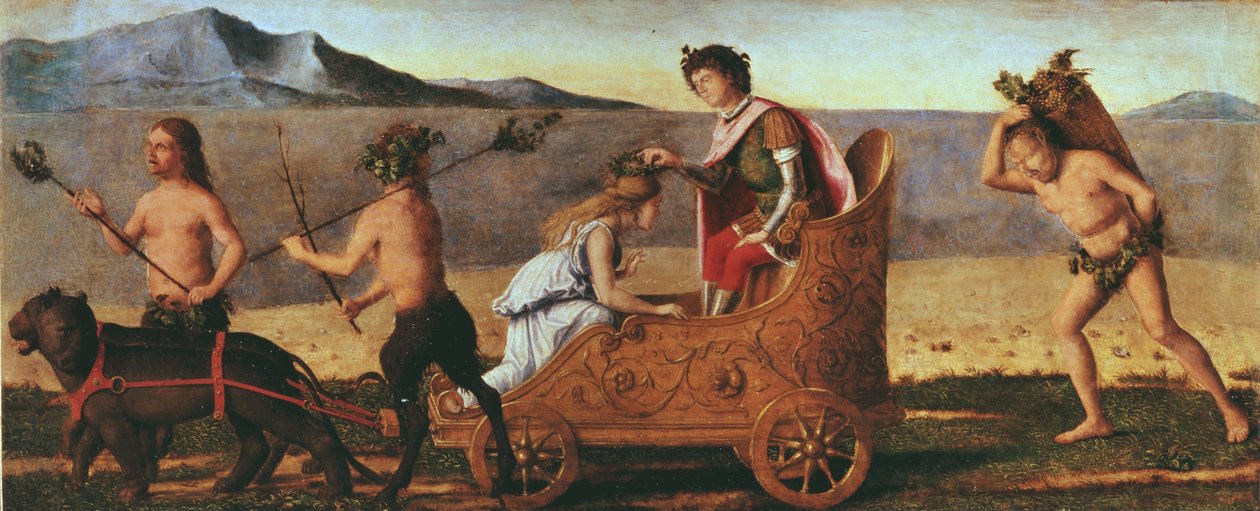 Wedding of Bacchus and Ariadne by Giovanni Battista Cima da Conegliano
