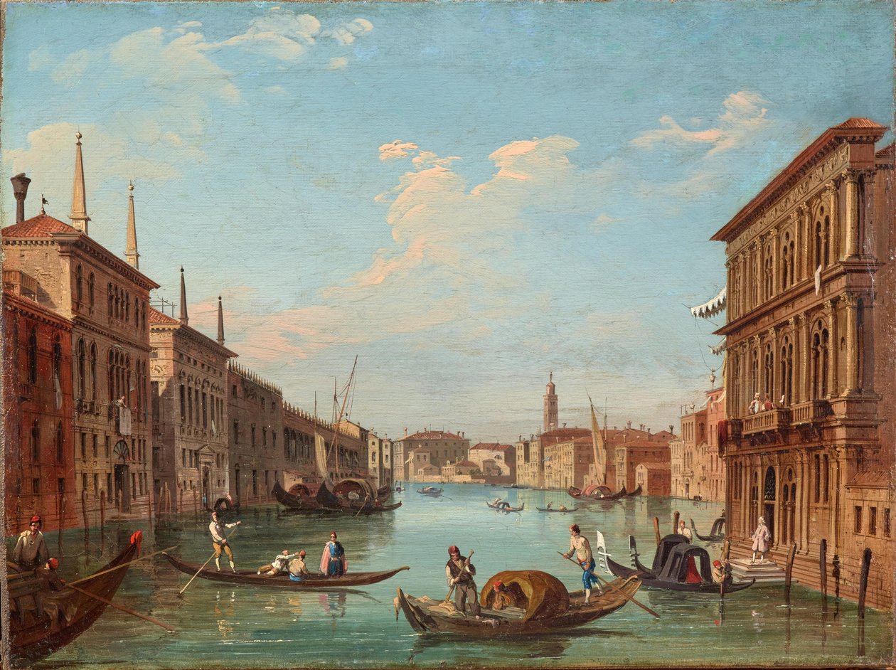 Giovanni Battista Cimaroli Venice Grand Canal by Giovanni Battista Cimaroli