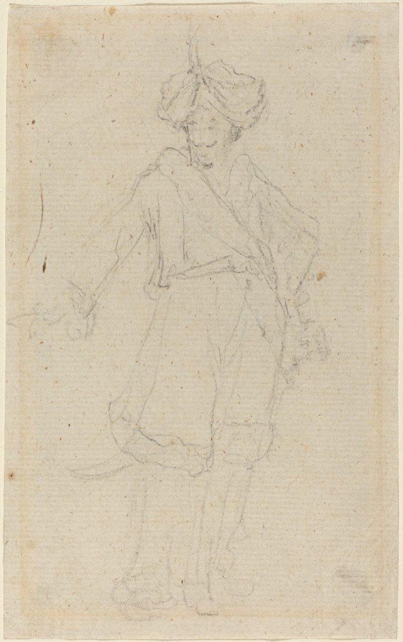 A Turk [recto] by Giovanni Battista Cipriani
