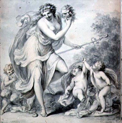 Comedy, 18th century by Giovanni Battista Cipriani