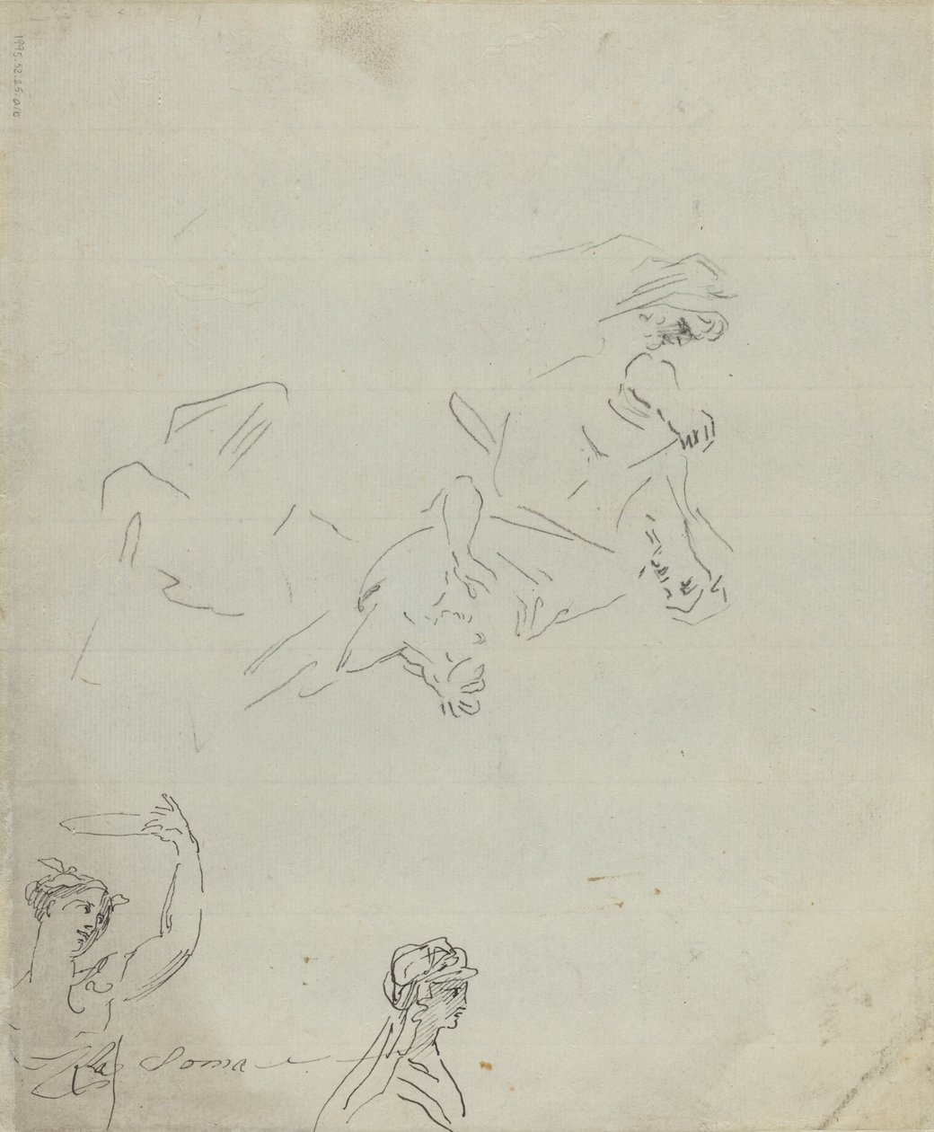 Figure Studies by Giovanni Battista Cipriani