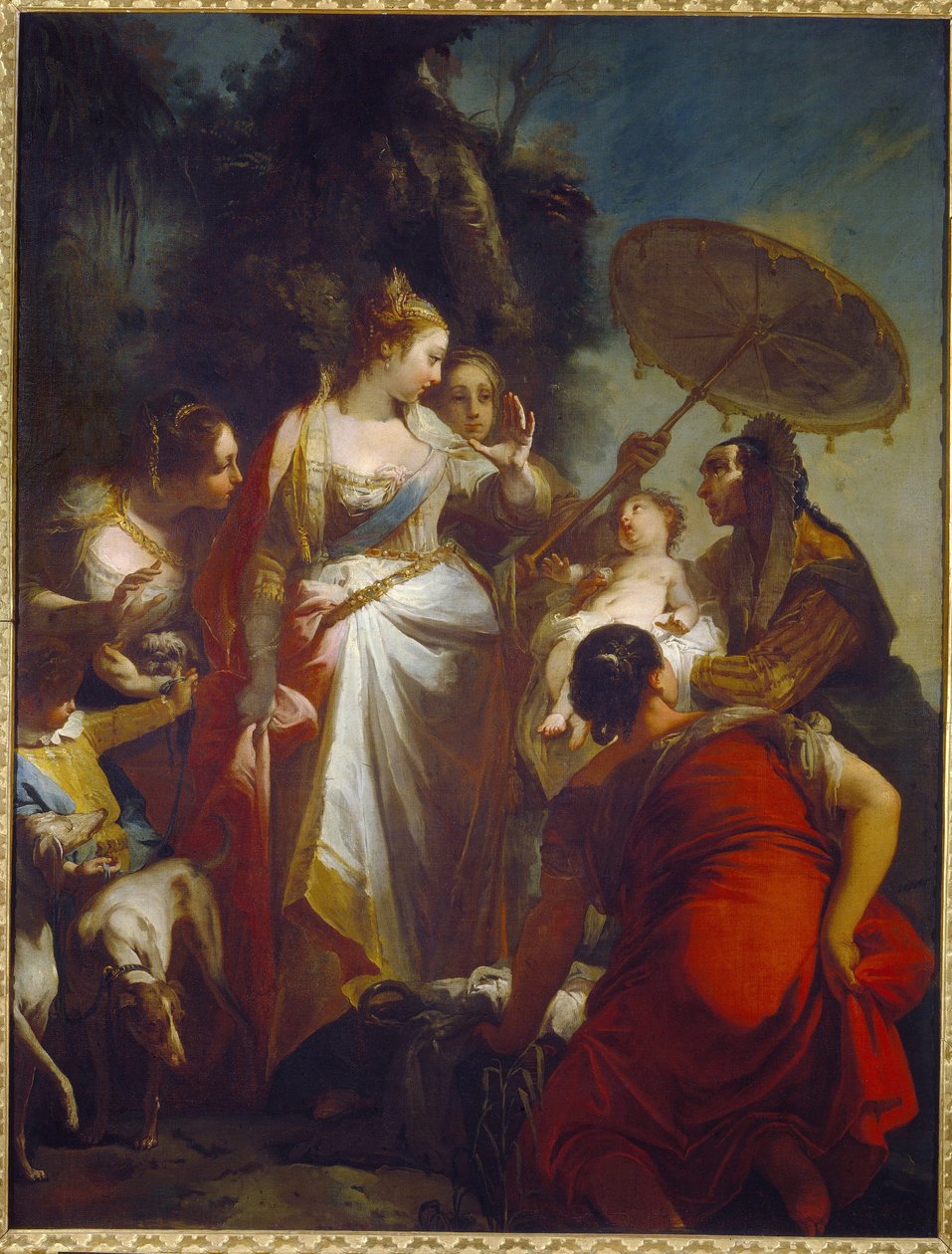 The Finding of Moses by Giovanni Battista Crosato