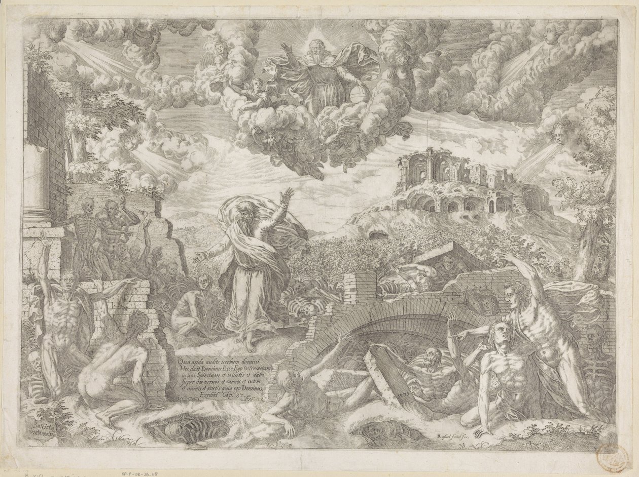 The Vision of Ezekiel by Giovanni Battista Fontana