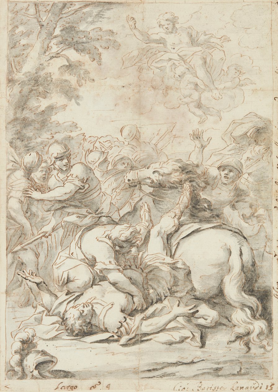 The Conversion of Saint Paul by Giovanni Battista Lenardi