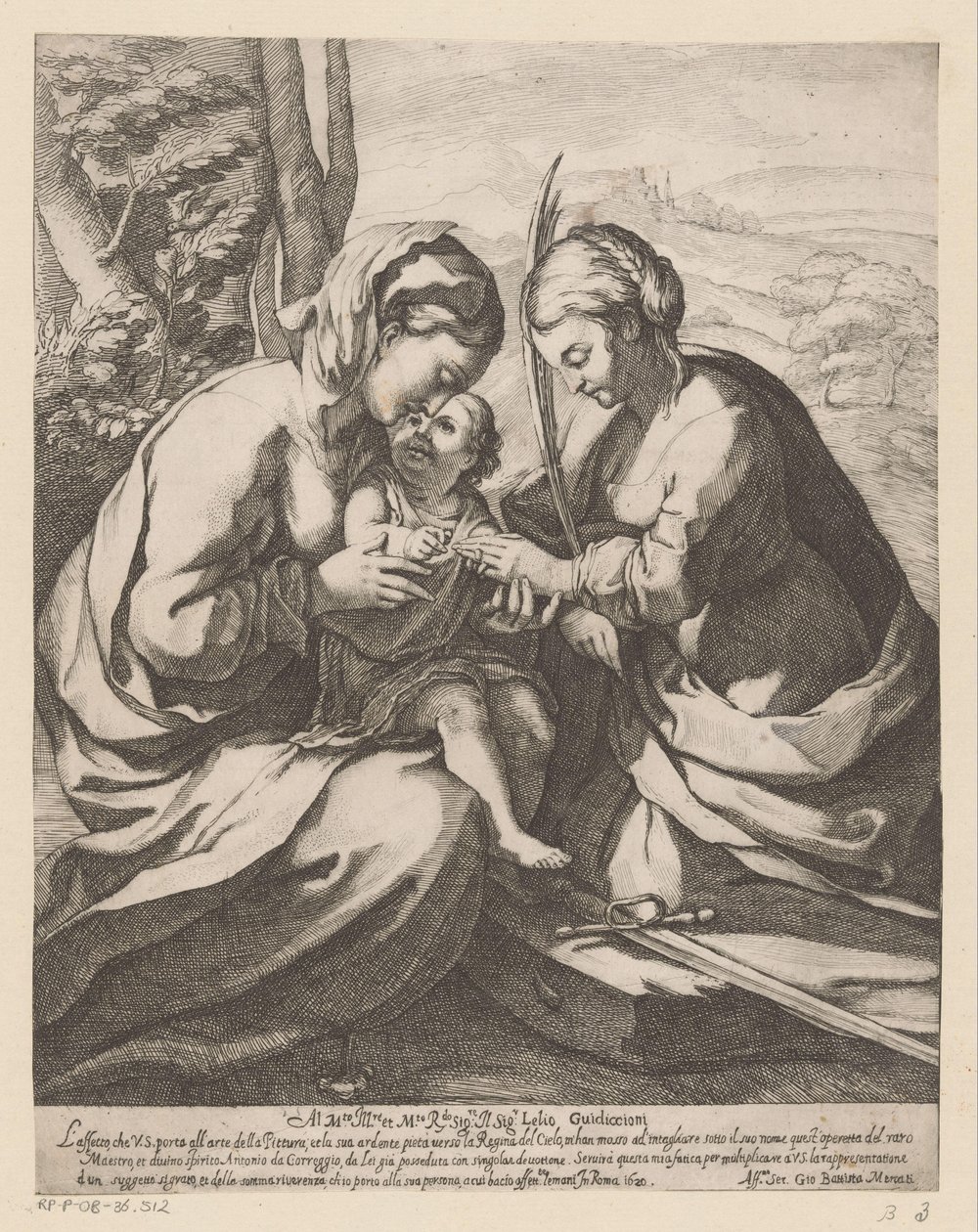 The Mystic Marriage of Saint Catherine by Giovanni Battista Mercati