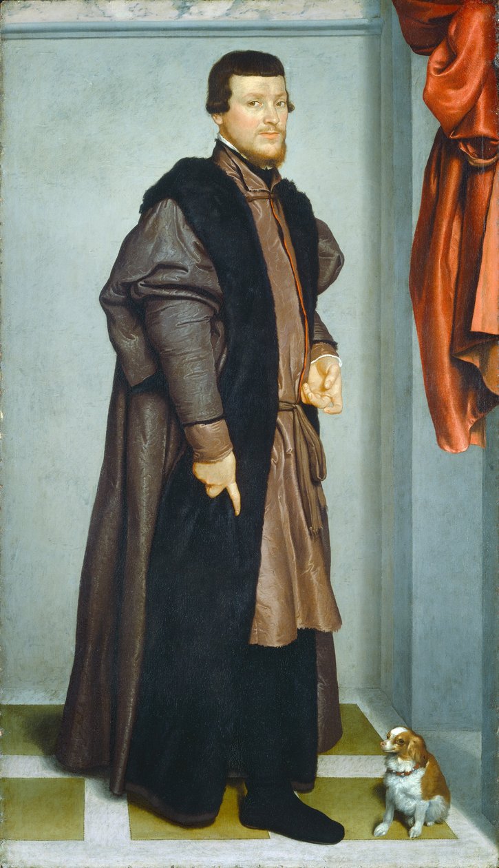 Gian Federico Madruzzo, c. 1560 by Giovanni Battista Moroni