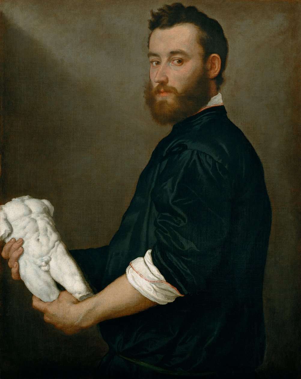 Portrait of the Sculptor Alessandro Vittoria (1525-1608) by Giovanni Battista Moroni