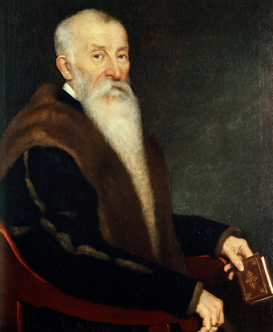 Portrait of Gerolamo Agosti, by Giovanni Battista Moroni by Giovanni Battista Moroni