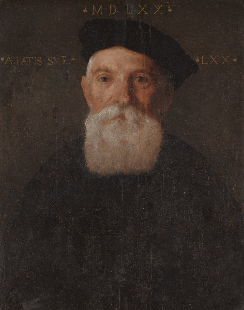 Portrait of Old Man by Giovanni Battista Moroni