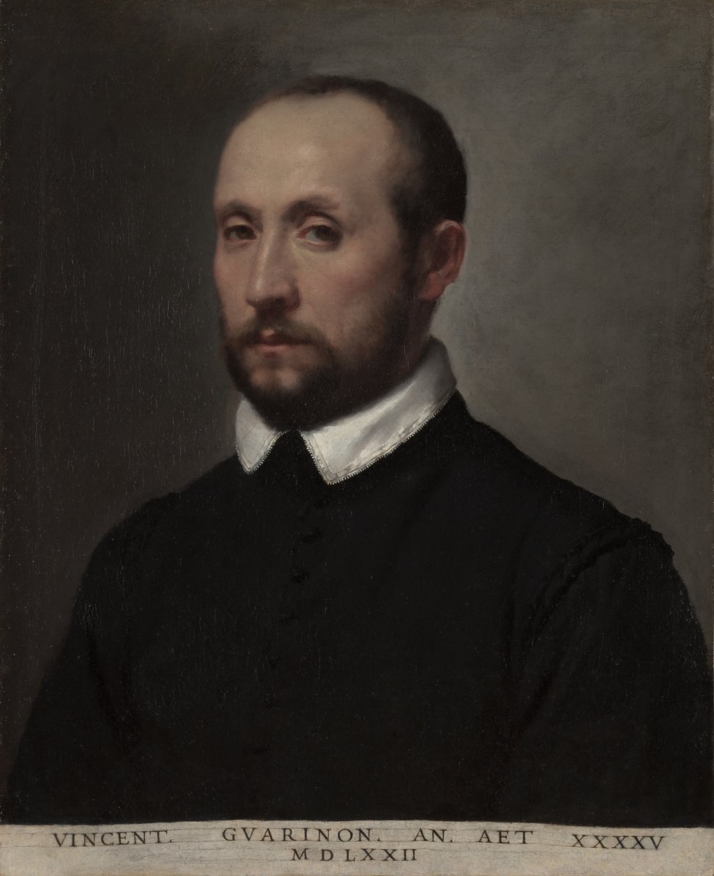Portrait of Vincenzo Guarignoni by Giovanni Battista Moroni