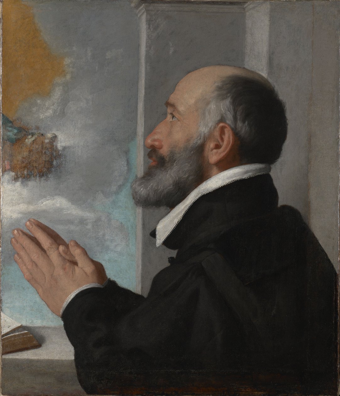 Portrait of a Donor by Giovanni Battista Moroni