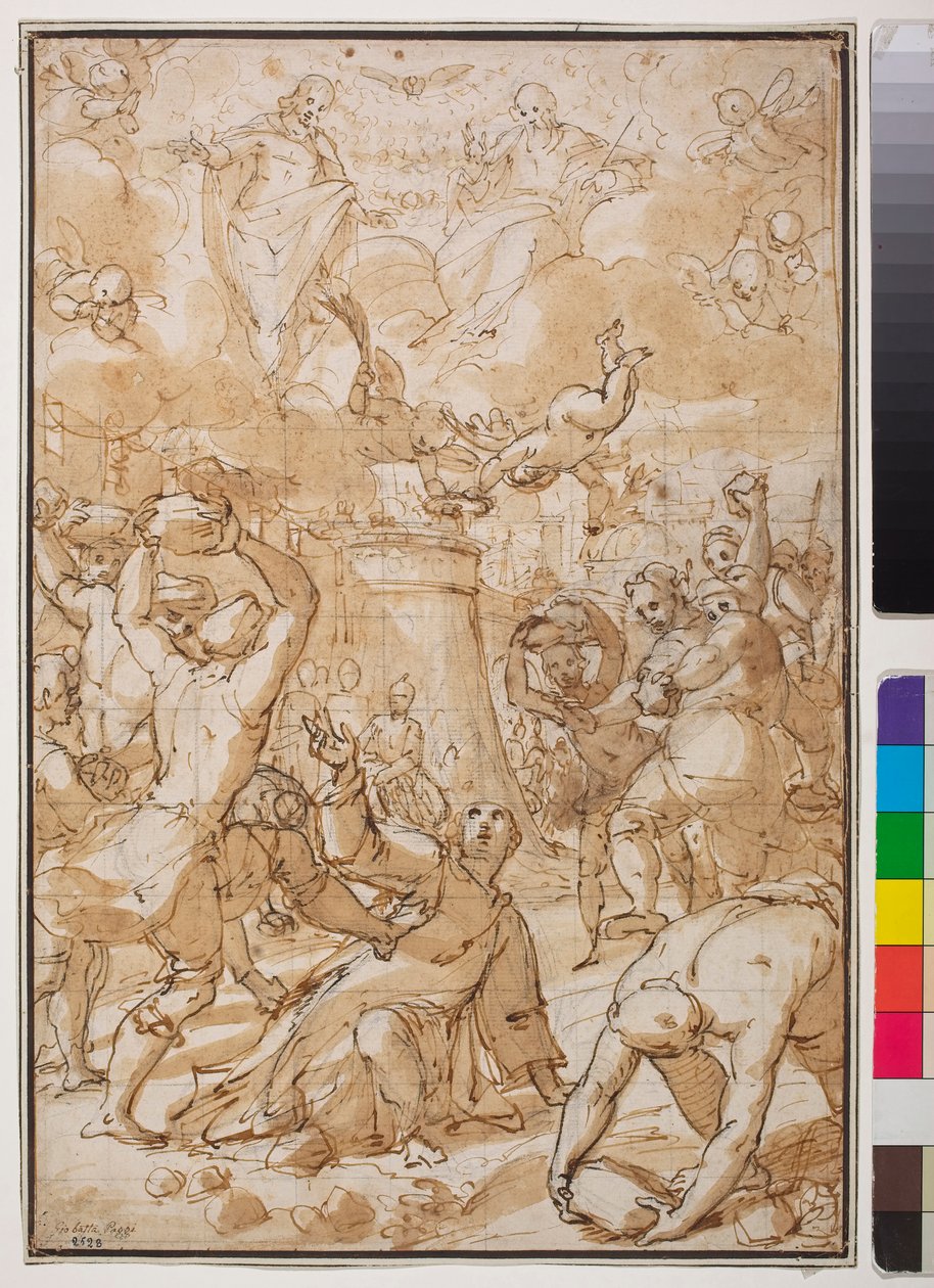 The Stoning of St. Stephen, early 17th century by Giovanni Battista Paggi