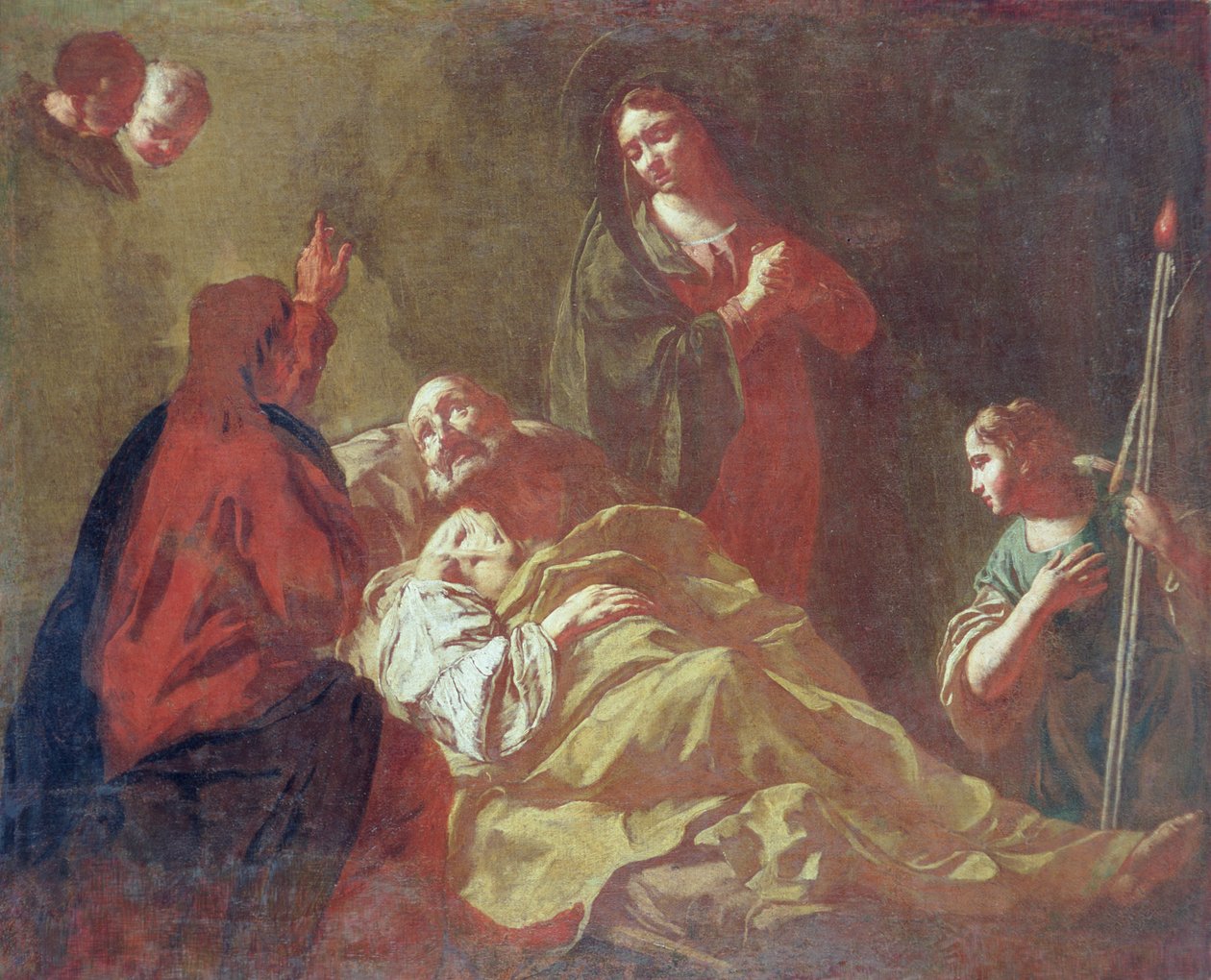 Death of St. Joseph by Giovanni Battista Piazzetta