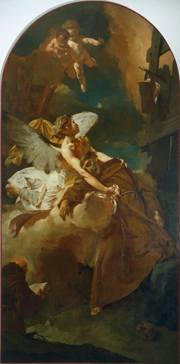 The Ecstasy of St Francis by Giovanni Battista Piazzetta