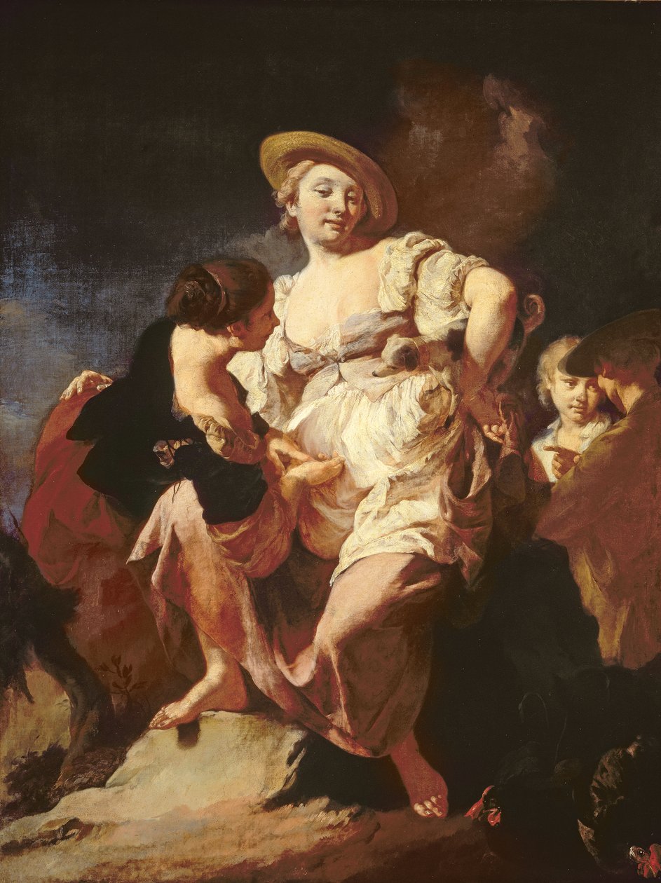 The Fortune-teller by Giovanni Battista Piazzetta