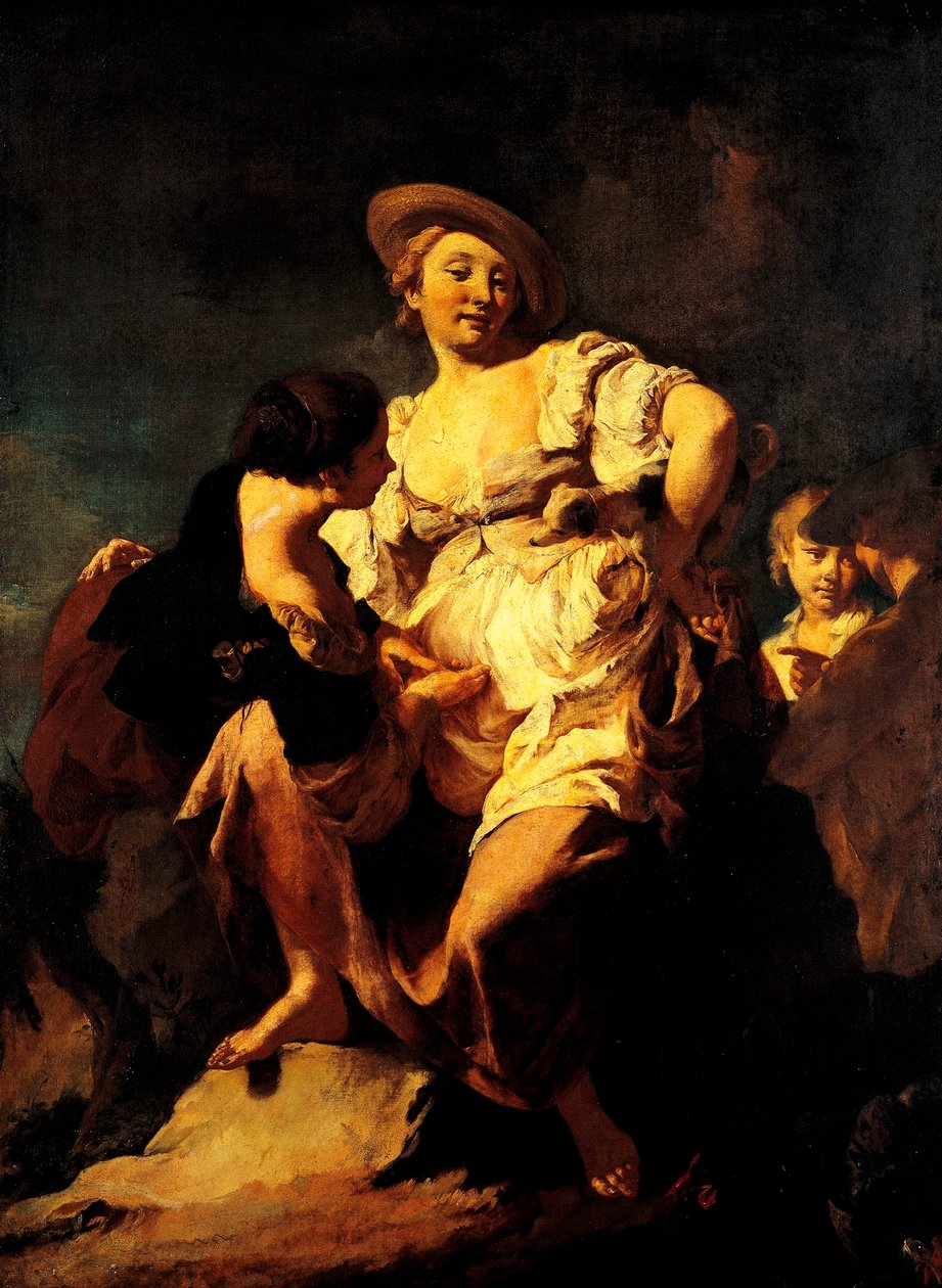 The soothsayer by Giovanni Battista Piazzetta