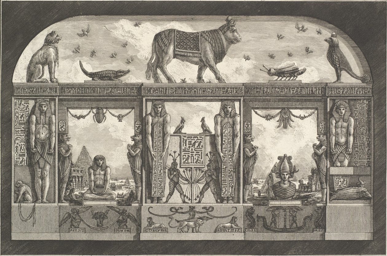 Ancient Egyptian Ornament by Giovanni Battista Piranesi