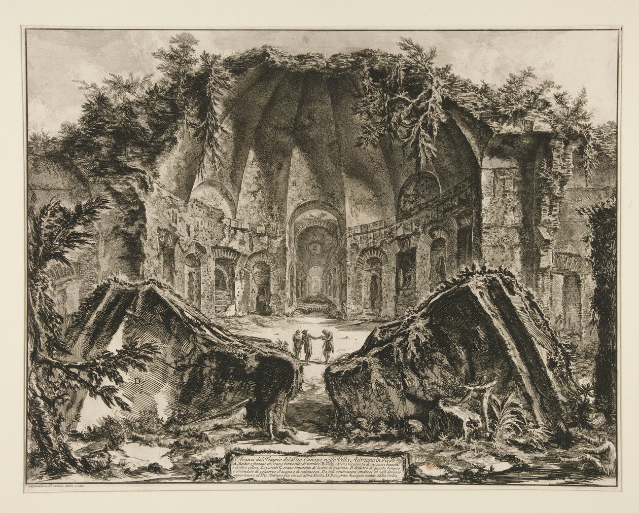 Remains of the Temple of the God Canopus at Hadrian