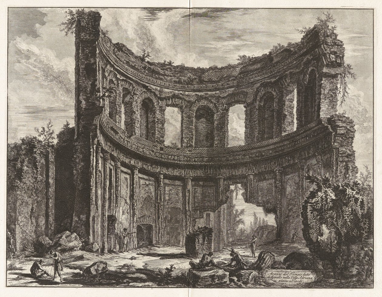 Remains of the Temple Said to Be of Apollo in Hadrian