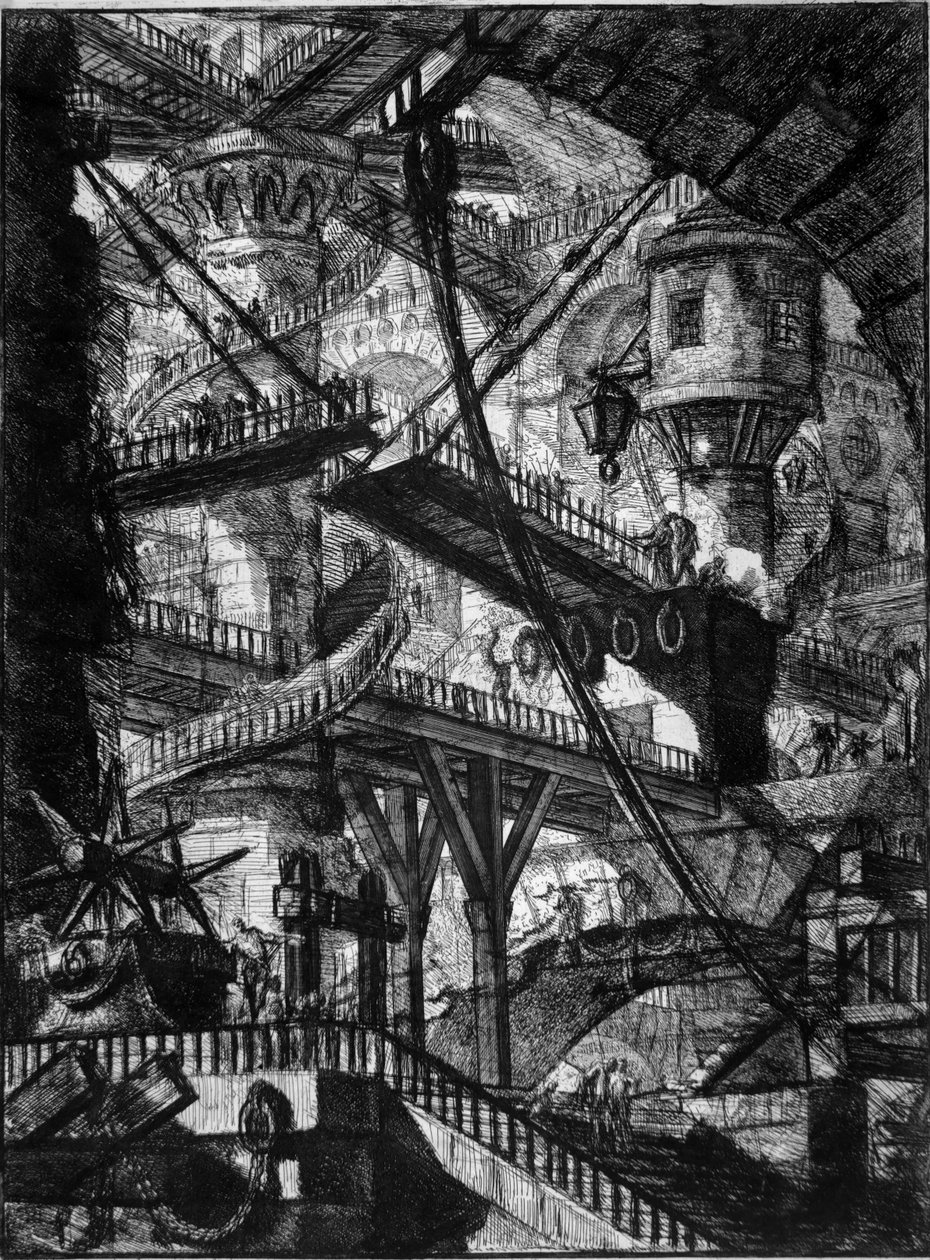 Carceri. Folder 7 by Giovanni Battista Piranesi