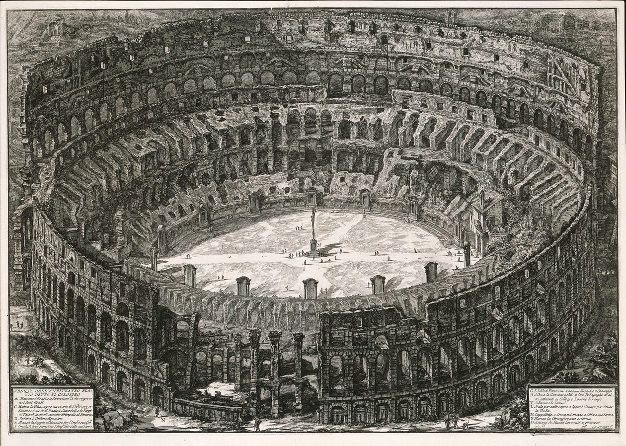 The Colosseum in Bird