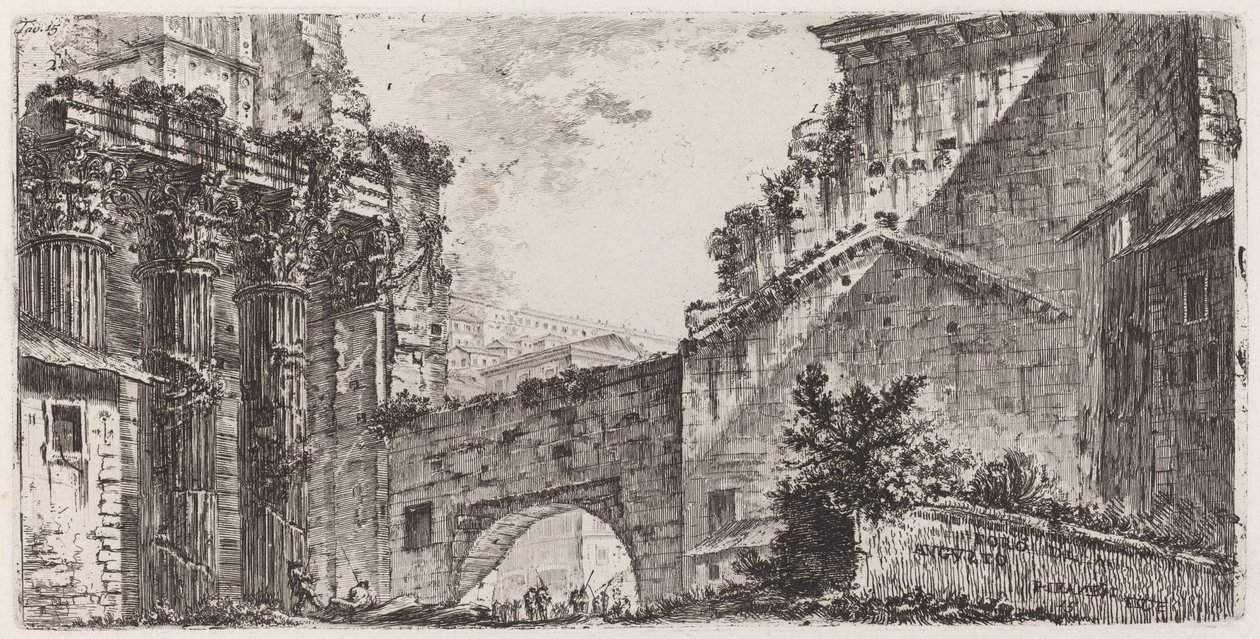Forum of Augustus by Giovanni Battista Piranesi