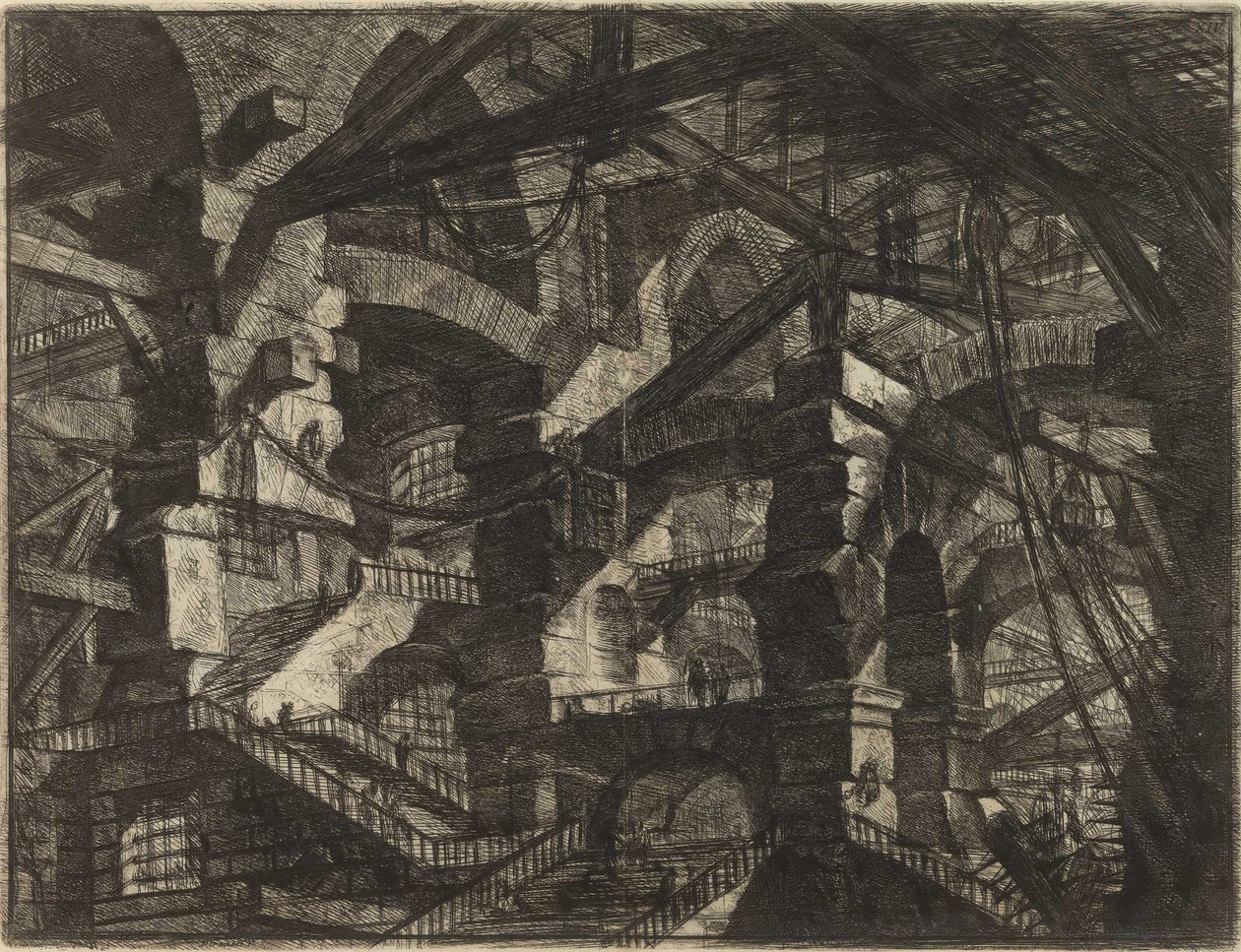 From the series The Imaginary Prisons by Giovanni Battista Piranesi by Giovanni Battista Piranesi
