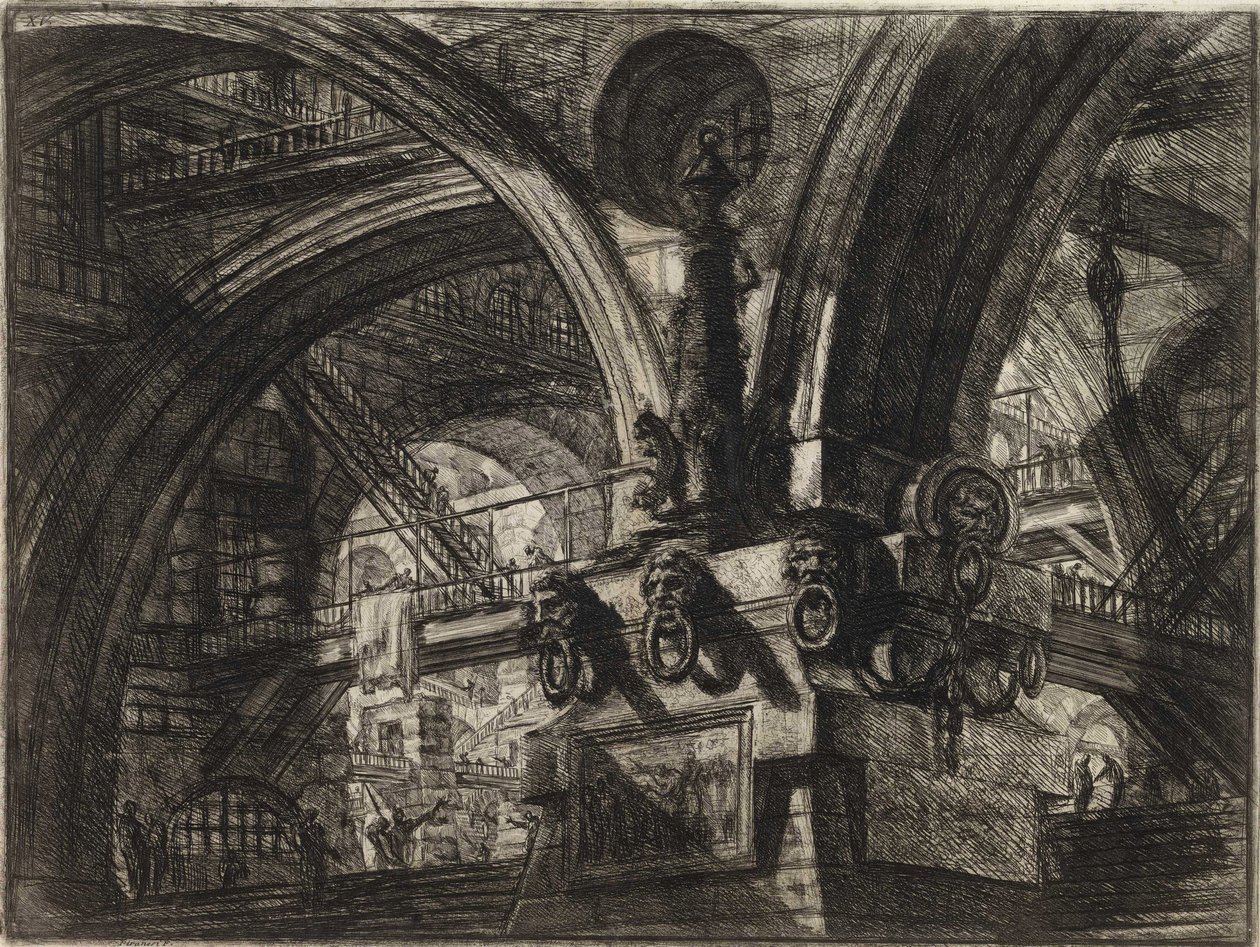 From the series The Imaginary Prisons by Giovanni Battista Piranesi