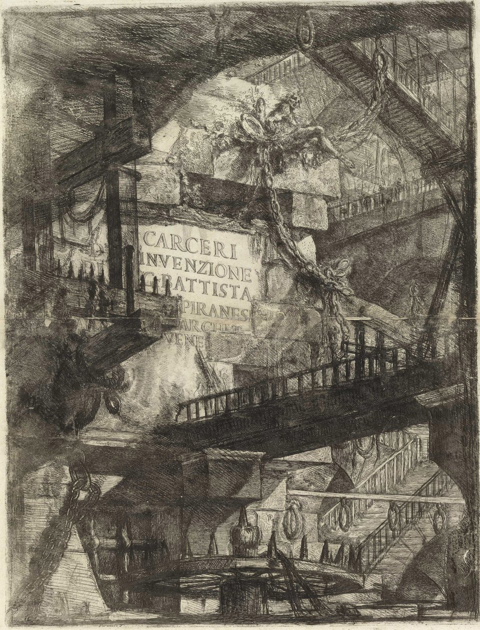 From the Series The Imaginary Prisons by Giovanni Battista Piranesi by Giovanni Battista Piranesi