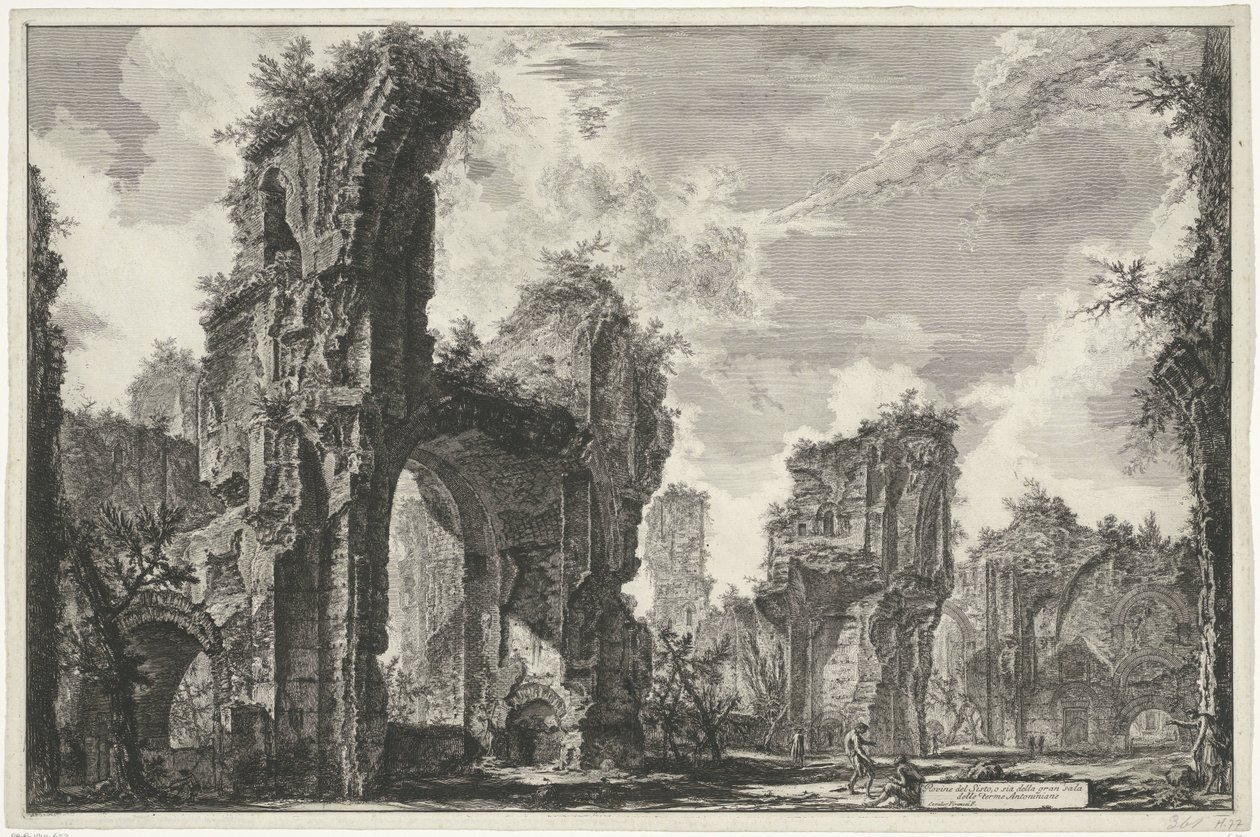 Views of Rome, the Campagna, etc. (122 sheets) by Giovanni Battista Piranesi